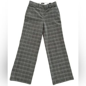 LOFT Size 4 High Waist Wide Leg Business Casual Dress Trouser Pants Retro